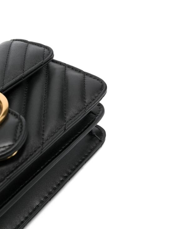 26SS 핑코 숄더백 100074 A0GKZ99Q NERO ANTIQUE GOLD - PINKO