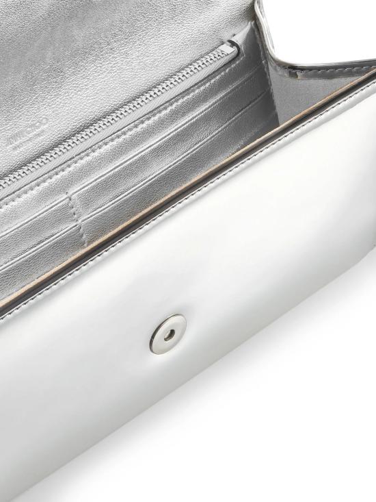 26SS 지미추 클러치/파우치 EMMIE MIFSILVER Silver - JIMMY CHOO