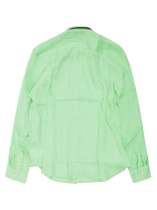 26SS [키즈] 랄프 로렌 셔츠 323967600 505 COLLECTION LIME PINK PP GREEN - RALPH LAUREN