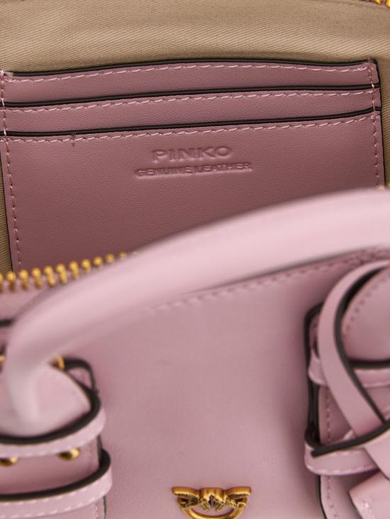 26SS 핑코 토트백 105334 A0QOP26Q ROSA CHIARO ANTIQUE GOLD - PINKO