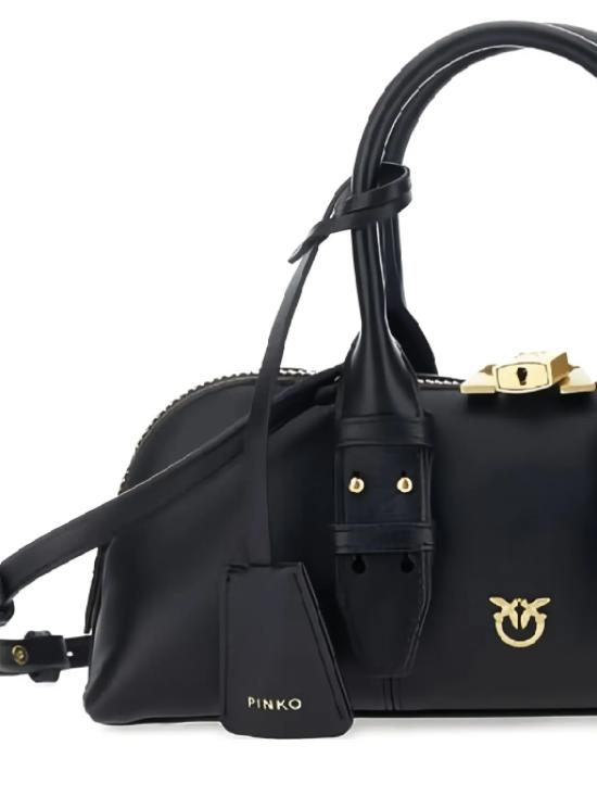 26SS 핑코 토트백 105334 A0QOZ99Q NERO ANTIQUE GOLD - PINKO