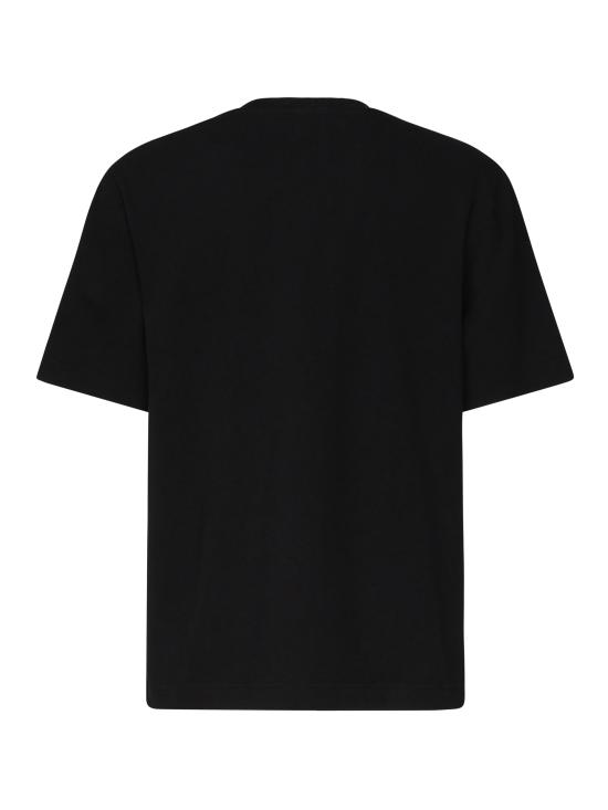25FW 자크뮈스 그로그랭 로고 티셔츠 TSM00133AJ00226 990 Black - JACQUEMUS