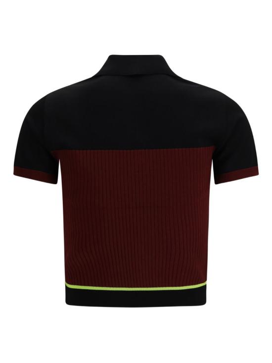 26SS 카사블랑카 반팔 티셔츠 WSP26KW123301 BURGUNDY - CASABLANCA