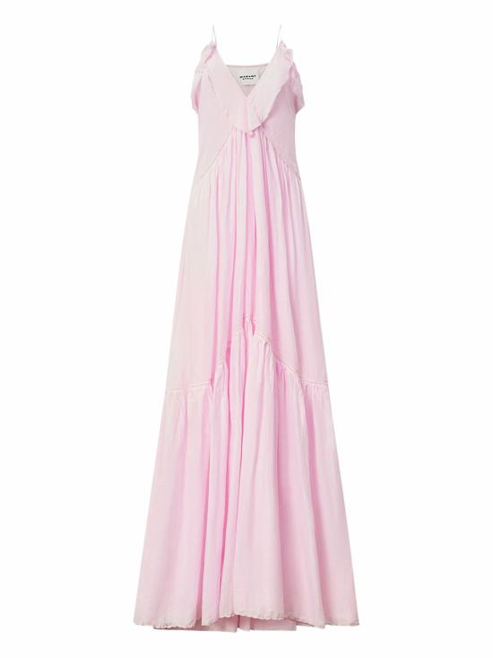 26SS 이자벨마랑에뚜왈 미디 원피스 RO1003FB B3J04E40LK Light pink