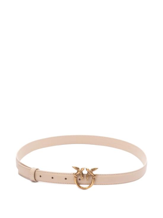 26SS 핑코 레귤러 벨트 100143 A0F1C50Q BEIGE GRIGIO FUMO ANTIQUE GOLD