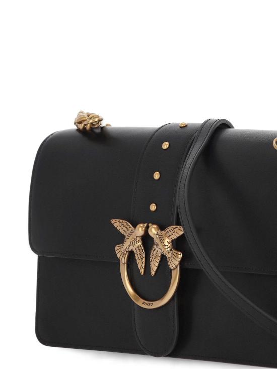 26SS 핑코 숄더백 105857 A0F1Z99Q NERO ANTIQUE GOLD - PINKO