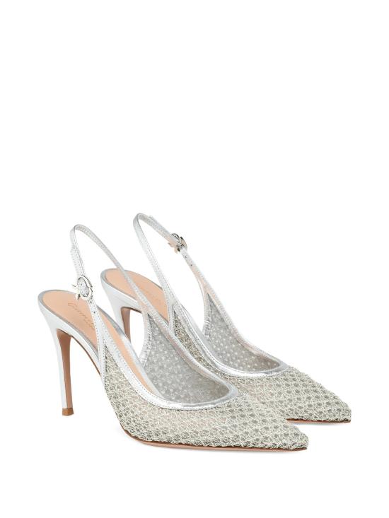 26SS 지안비토로시 힐/펌프스 G9562895RIC INKARAR SILVER SILVER - GIANVITO ROSSI