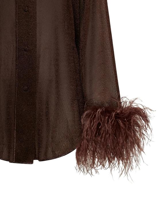 26SS 오세리 셔츠 LSF213 CHOCOLATE Brown - OSÉREE