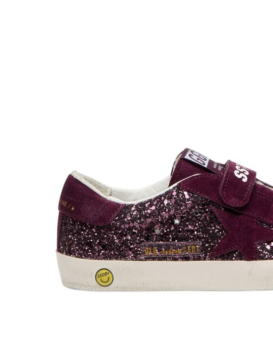 26SS [키즈] 골든구스 스니커즈 GJF00111 F00803340151 BORDEAUX - GOLDEN GOOSE
