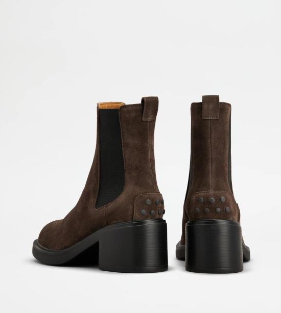 25FW 토즈 부츠 XXW73L0JK00RE0S808 Brown - TODS