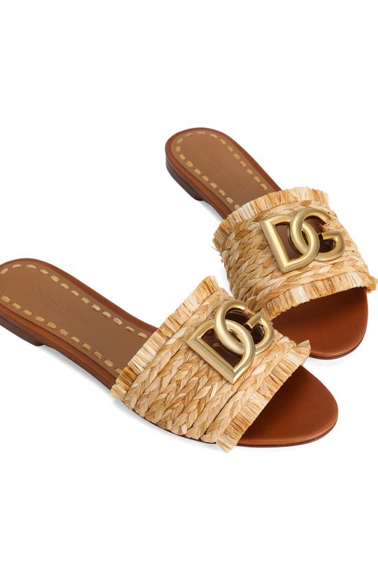 26SS 돌체앤가바나 샌들 CQ0646AN217 8B218 Legno naturale - DOLCE & GABBANA