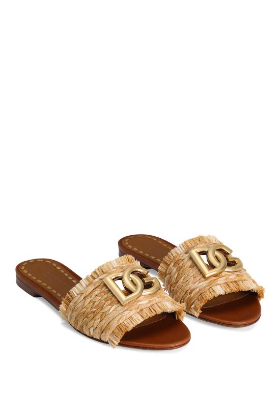 26SS 돌체앤가바나 샌들 CQ0646AN217 8B218 Legno naturale - DOLCE & GABBANA