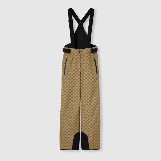 25FW 구찌 GG 테크니컬 패브릭 자카드 팬츠 837766ZATFQ9742 Beige