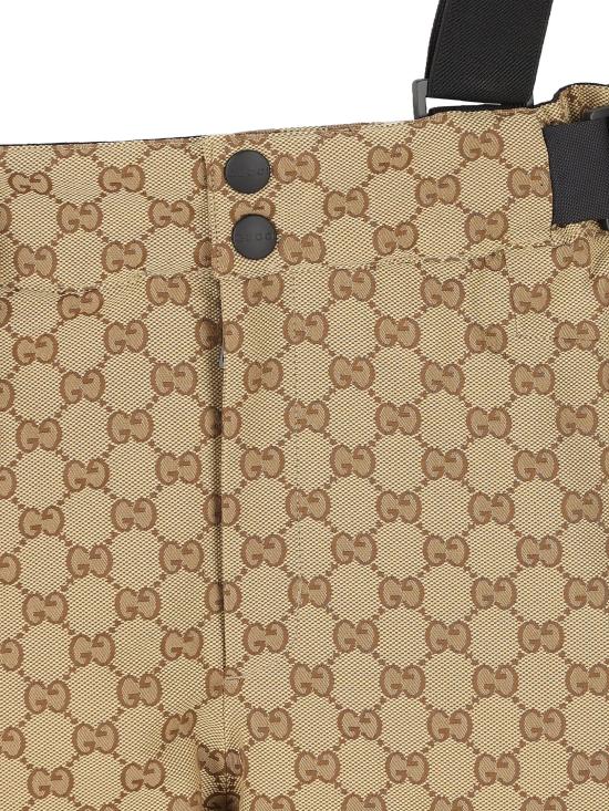 25FW 구찌 스트레이트 팬츠 837760ZATFQ9742 Beige - GUCCI