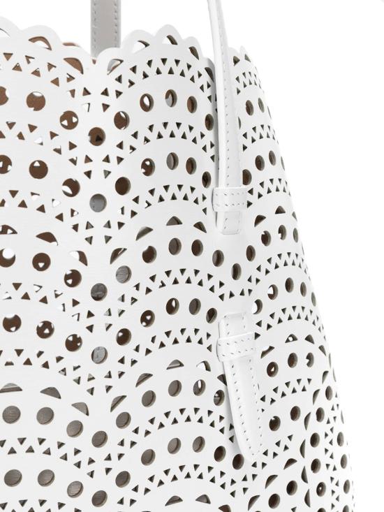 26SS 알라이아 숄더백 AA1S06725C0A44 010 White - ALAIA