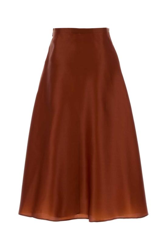 26SS 알베르타 페레티 롱 스커트 A01071619 0110 Orange - ALBERTA FERRETTI