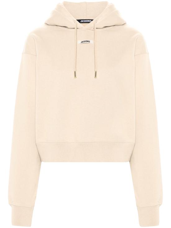 26SS 자크뮈스 르 그로그랭 후드 티셔츠 HOW00247AJ00109 130 Beige