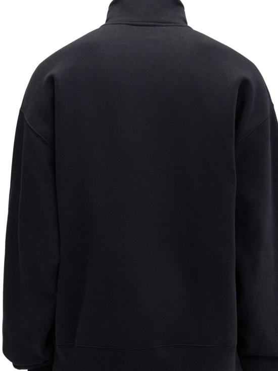 26SS 자크뮈스 하프 집업 스웨트 셔츠 SSM00313AJ00174 990 Black - JACQUEMUS