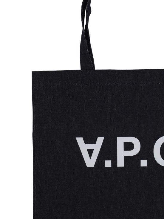 26SS 아페쎄 다니엘라 로고 토트백 COHIZM61446 IAI Blue - A.P.C.