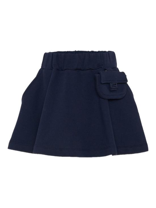 26SS [키즈] 펜디 스커트 JFE189 5V0F0QG0 Dark blu - FENDI