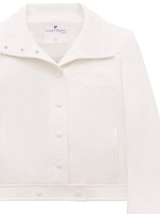 26SS 쿠레쥬 수트 자켓 PERCBL005VY0014 0001 HERITAGE WHITE - COURREGES