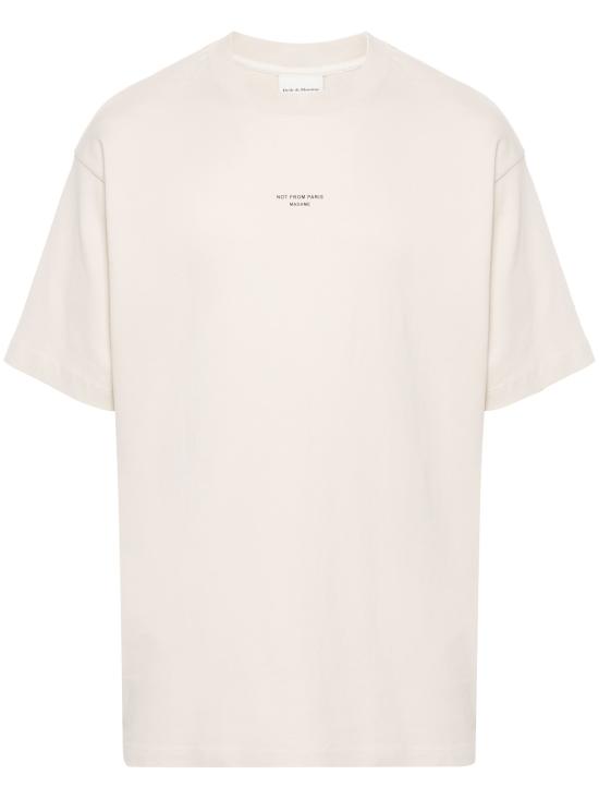 26SS 드롤드무슈 반팔 티셔츠 PERMTS202CO002 Mastic