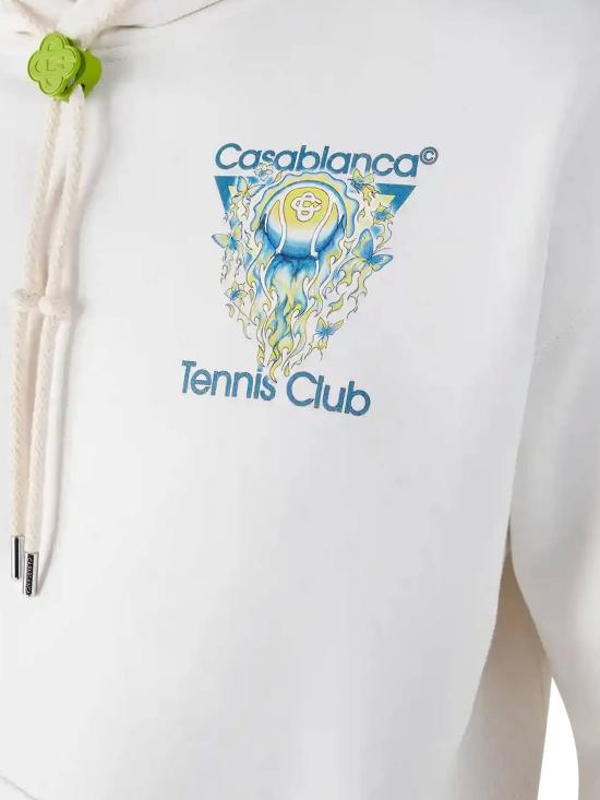 26SS 카사블랑카 긴팔 티셔츠 MSP26JTP29201 TENNIS CLUB ICON - CASABLANCA