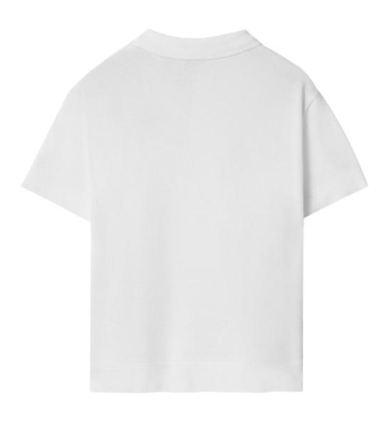 26SS [키즈] 버버리 폴로 셔츠 8117368 X White - BURBERRY