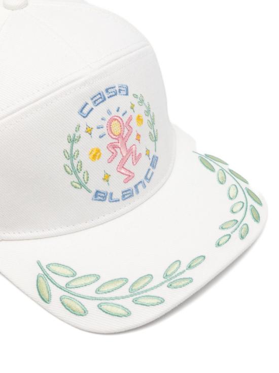 26SS 카사블랑카 모자 ASP26HAT00801 WHITE - CASABLANCA