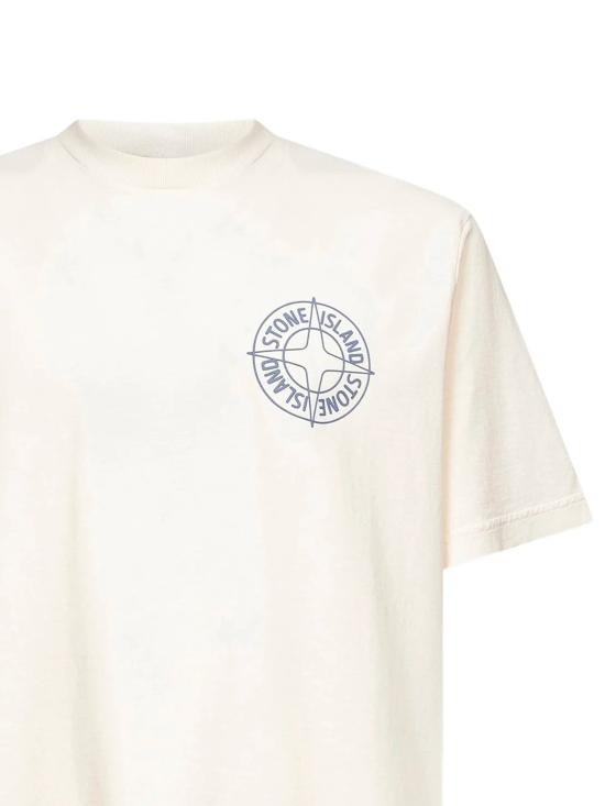 26SS 스톤 아일랜드 반팔 티셔츠 152100001 S0284V0093 White - STONE ISLAND