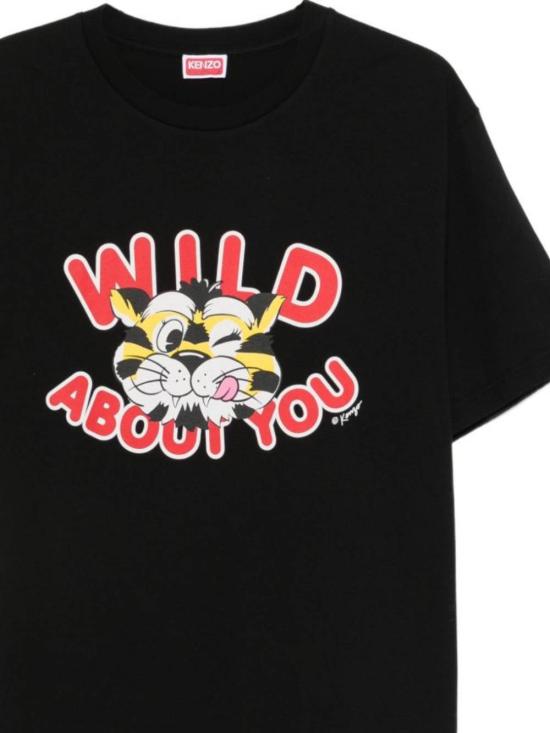 26SS 겐조 반팔 티셔츠 FG55TS2064SG 99J Black - KENZO