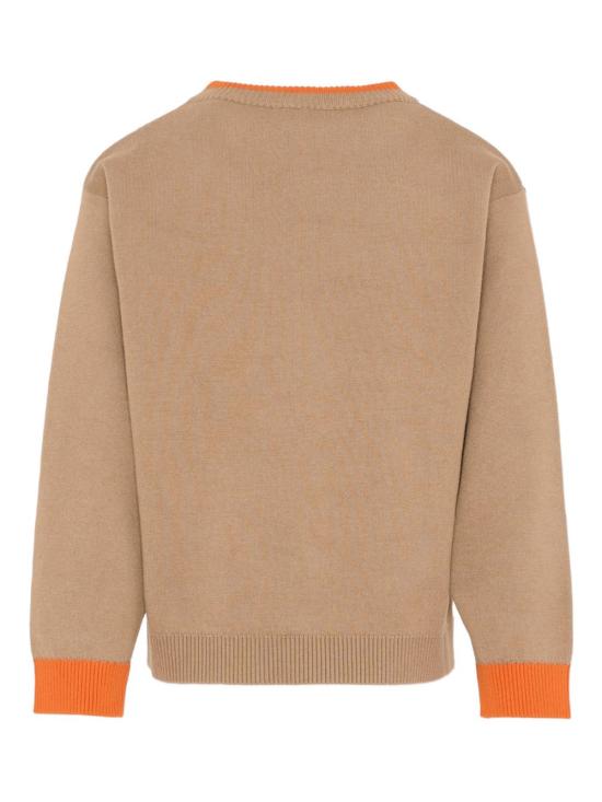 26SS [키즈] 펜디 캐시미어 니트 JUG204 AVVTF1UVJ Camel water green - FENDI