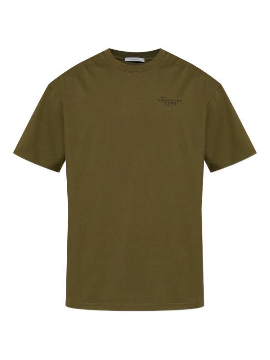 26SS 지방시 반팔 티셔츠 BM71NK 3YSA305 Khaki