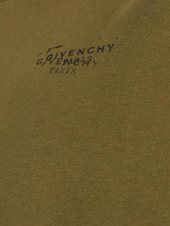 26SS 지방시 반팔 티셔츠 BM71NK 3YSA305 Khaki - GIVENCHY