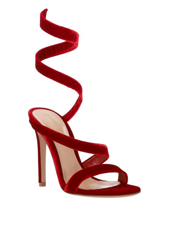 26SS 지안비토로시 샌들 G3003215RIC VELTABS TABASCO RED - GIANVITO ROSSI