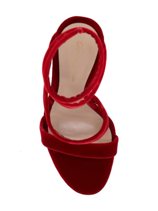 26SS 지안비토로시 샌들 G3003215RIC VELTABS TABASCO RED - GIANVITO ROSSI