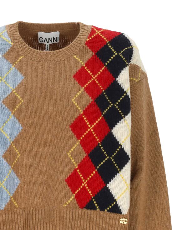 26SS 가니 스웨터 A1070101 02Q Incense - GANNI