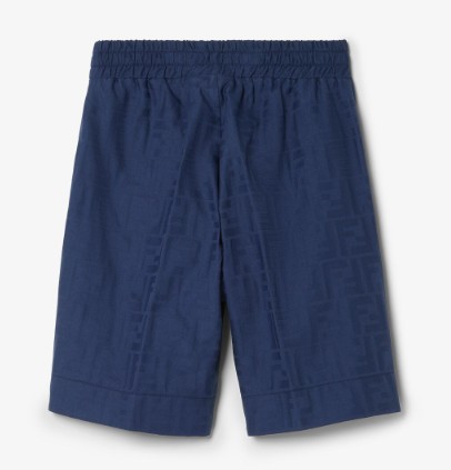 26SS [키즈] 펜디 쇼츠/버뮤다 JMF550 AS64F1I11 Yale - FENDI