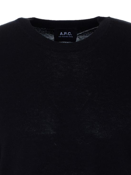 26SS 아페쎄 스웨터 COEZJH23455 LZZ Black - A.P.C.