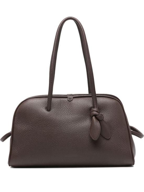 26SS 자크뮈스 투리스모 소프트 볼링백 BAU00417AC03A03 880 Dark brown