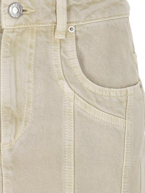 26SS 이자벨마랑에뚜왈 미디 스커트 JU0448FA D1H02E23EC Beige - ISABEL MARANT ETOILE