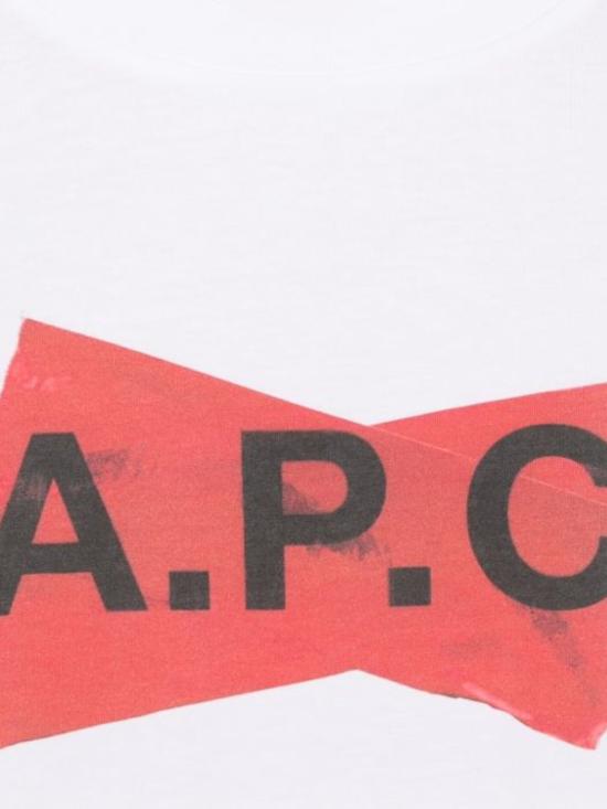 26SS 아페쎄 반팔 티셔츠 COHBMM26457 AAB White - A.P.C.