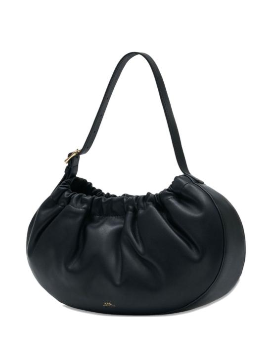 26SS 아페쎄 니논 후프 숄더백 PUAATF67049 LZZ Black - A.P.C.