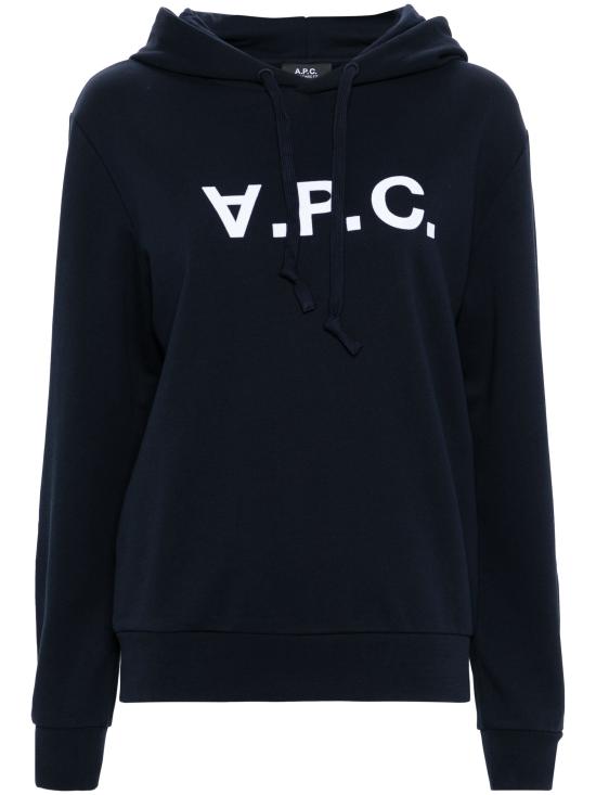 26SS 아페쎄 후드 티셔츠 COHBNM27908 TIQ DARK NAVY ECRU