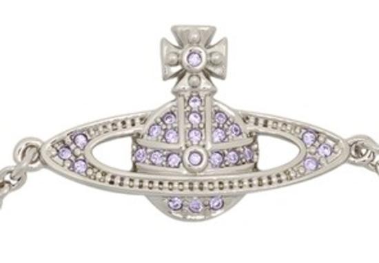 26SS 비비안웨스트우드 팔찌 61020051 02P491 P491 purple - VIVIENNE WESTWOOD