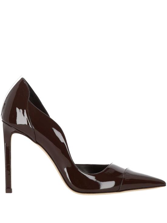 26SS 지미추 힐/펌프스 BRIGITTE100 PATCHOCOLATE Brown