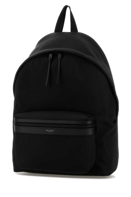 26SS 생로랑 CITY 시티 클래식 로고 백팩 534967FAEY2 1000 Black - SAINT LAURENT