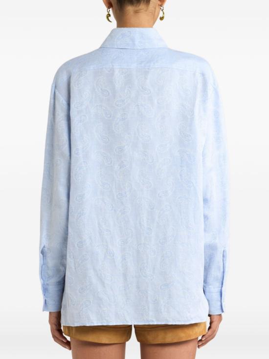 26SS 에트로 셔츠 WRIA008299TJEJ1 S9880 Clear Blue - ETRO