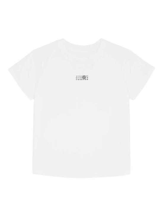 26SS MM6 메종마르지엘라 뉴메릭 코튼 저지 티셔츠 S52GC0327 M20170101