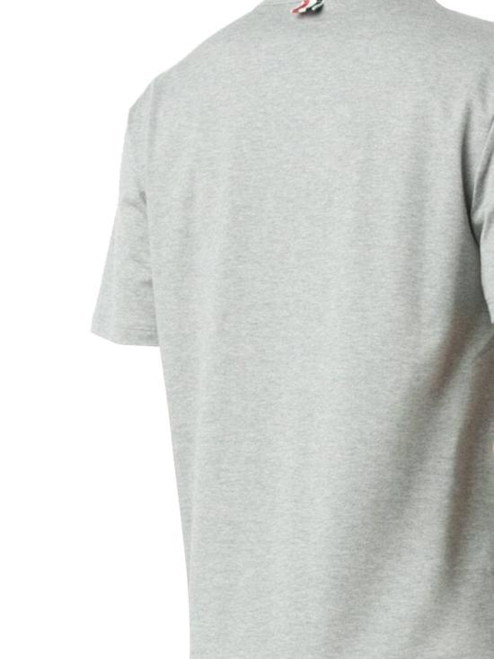 26SS 톰브라운 반팔 티셔츠 MJS010A 01454055 Lt grey - THOM BROWNE